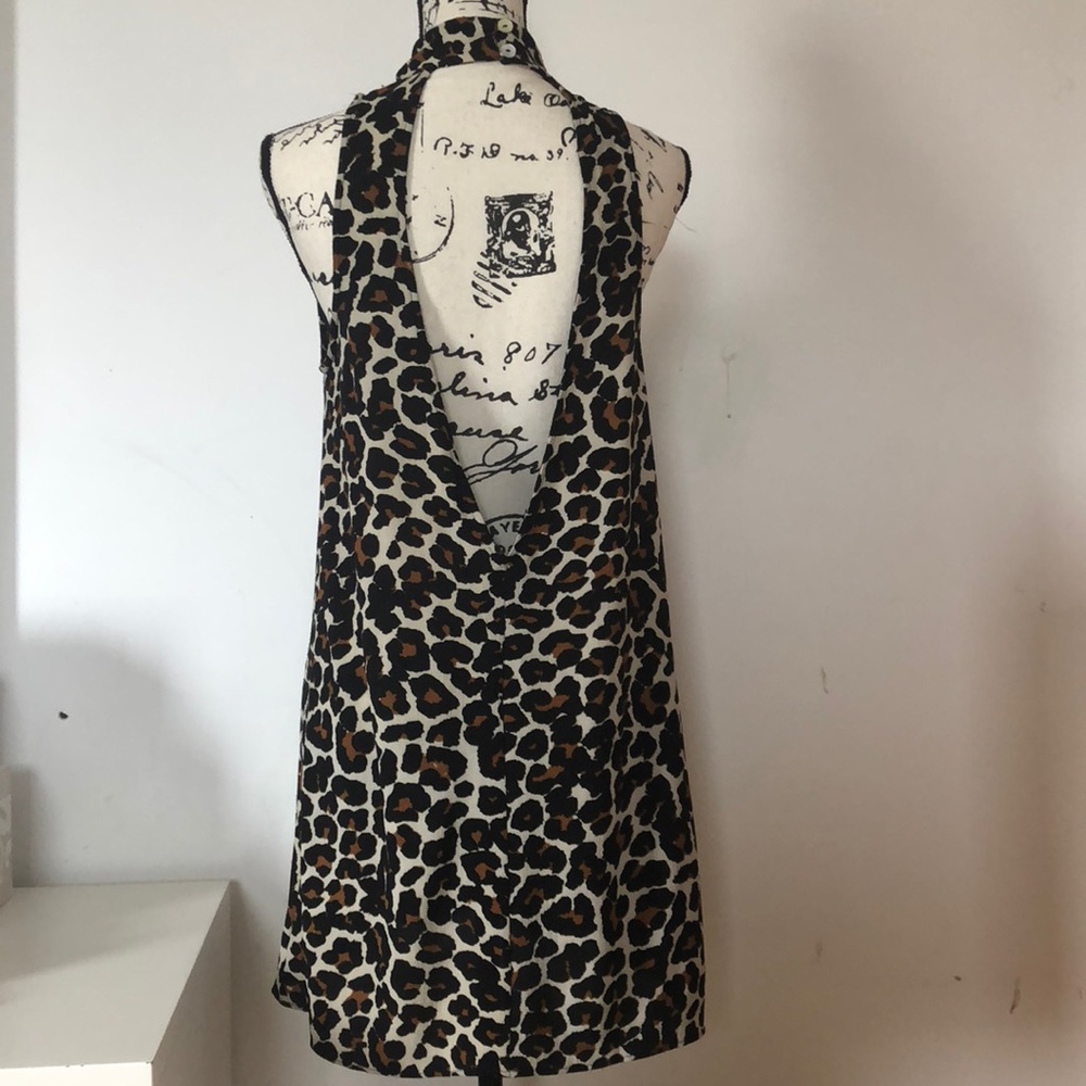 Friday Choker Cheetah Dress Show Me Your Mumu - Picture 4 of 8